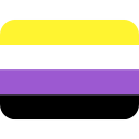 Emoji flag_nonbinary