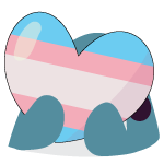 Emoji blobhaj_transprideheart