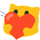 Emoji blobcatheart