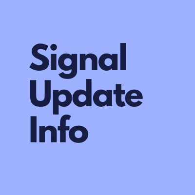 Avatar for Signal Update Info